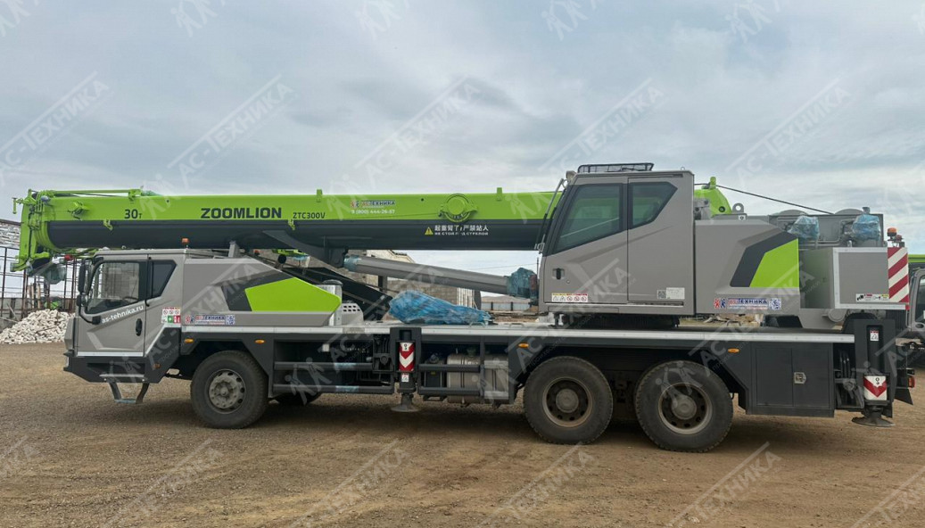 Автокран ZOOMLION ZTC300V, 6х4, 30 т
