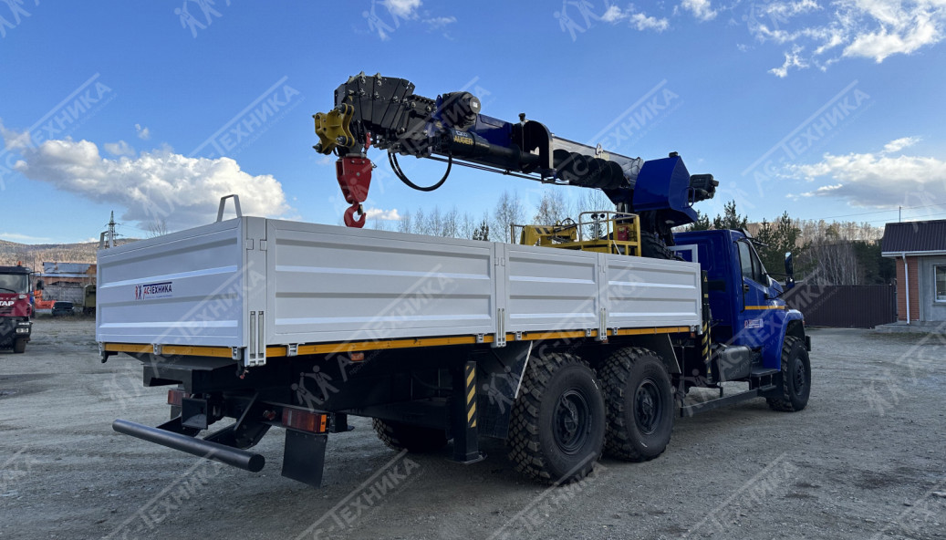 Автомобиль бортовой с КМУ АНТ 20-5ТЛ на шасси Урал NEXT 4320-6951-74Е5Г38 (Евро-5)