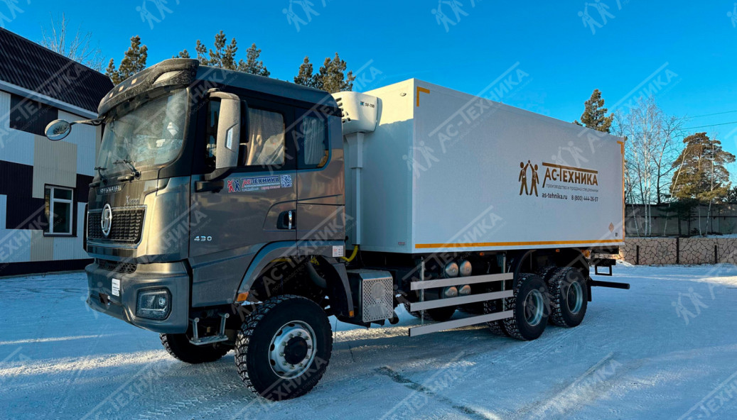 Изотермический автофургон на шасси SHACMAN X3000 6x6 (SX32586V385)