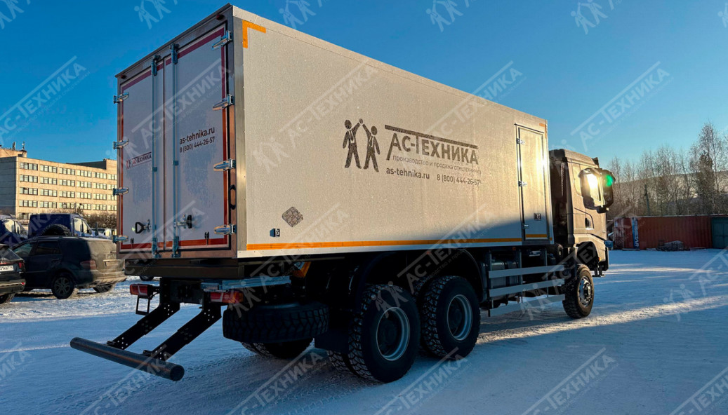 Изотермический автофургон на шасси SHACMAN X3000 6x6 (SX32586V385)