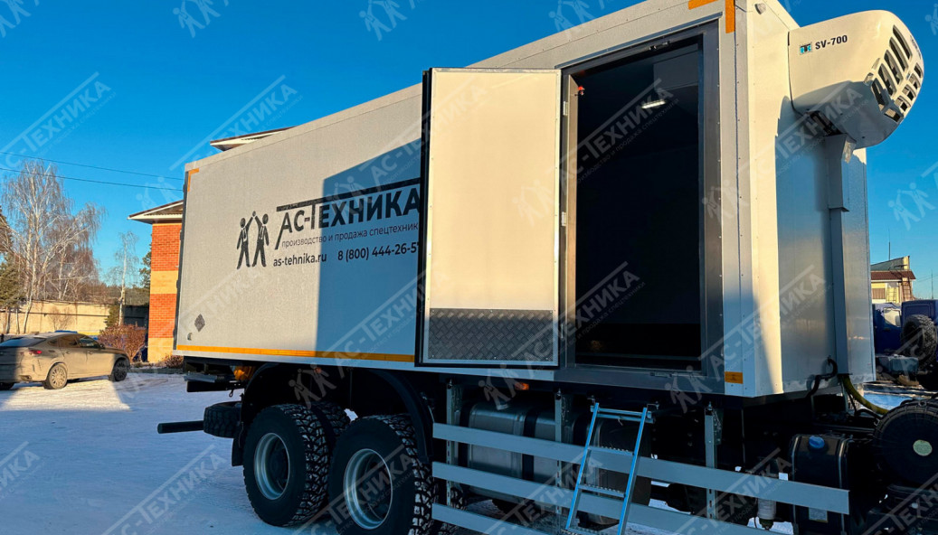 Изотермический автофургон на шасси SHACMAN X3000 6x6 (SX32586V385)