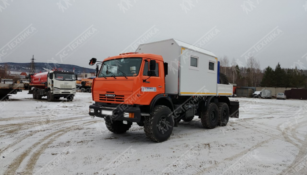 ПАРМ (с грузовой платформой) на давальческом шасси КАМАЗ 43114