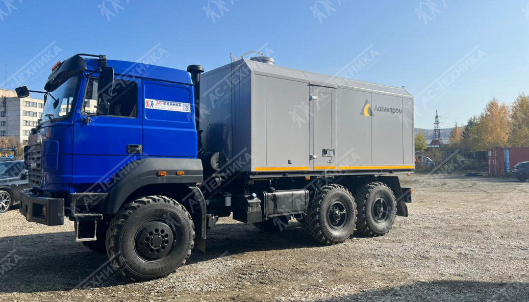 ППУА 1600/100 на шасси Урал 4320-80Е5 (насос 2,3 ПТ25)