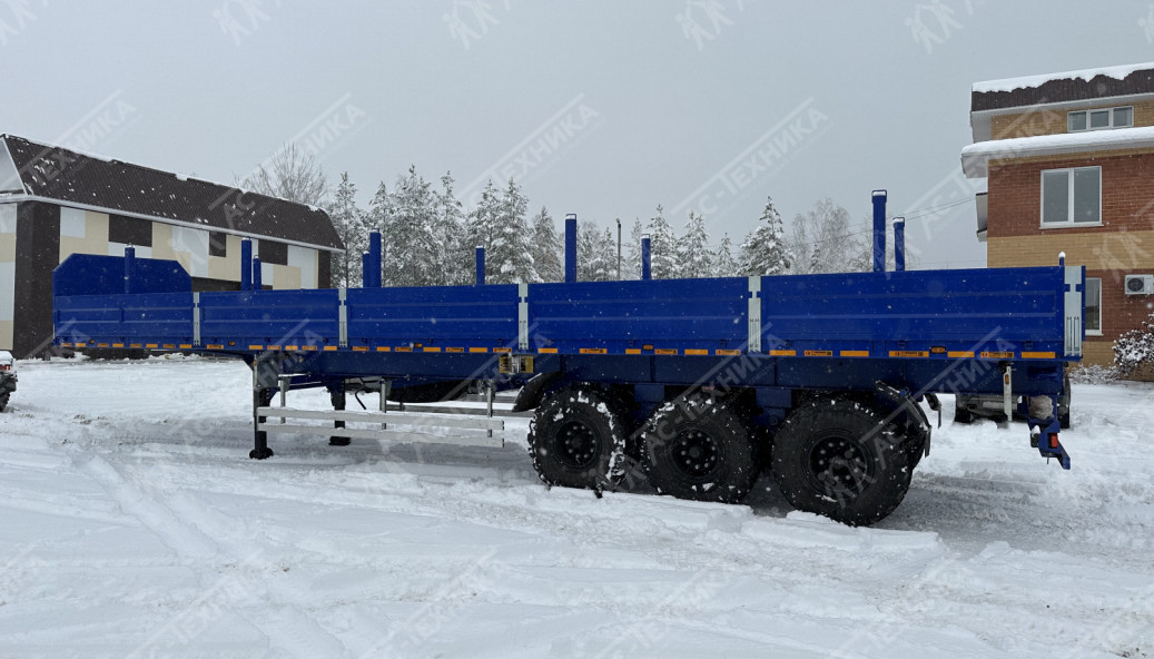 Полуприцеп бортовой 9906 (32 т, 14 м)