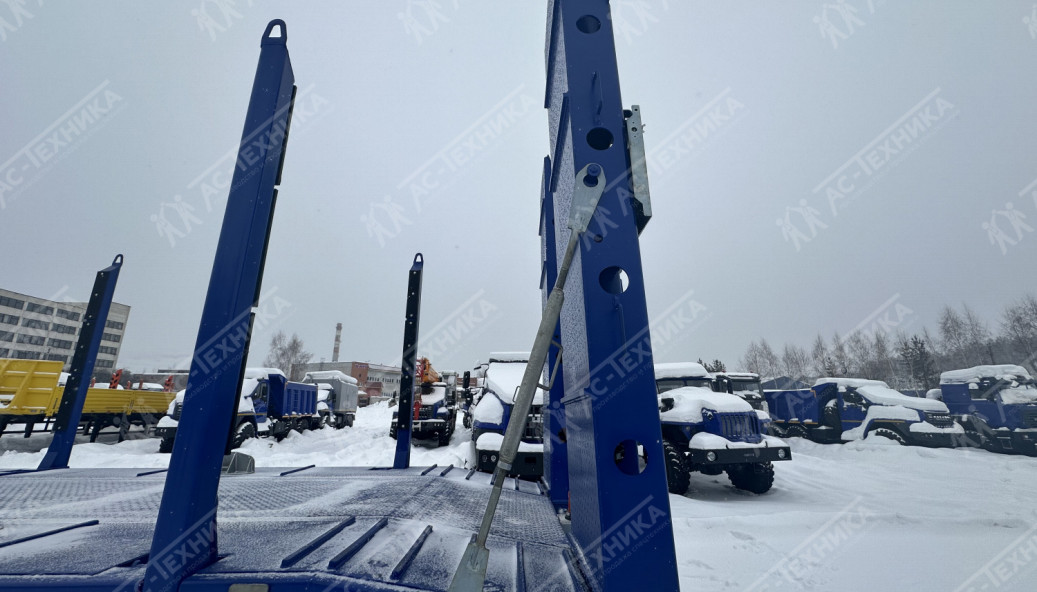 Полуприцеп-тяжеловоз 9179-0000030 (40 т, трапы механические)