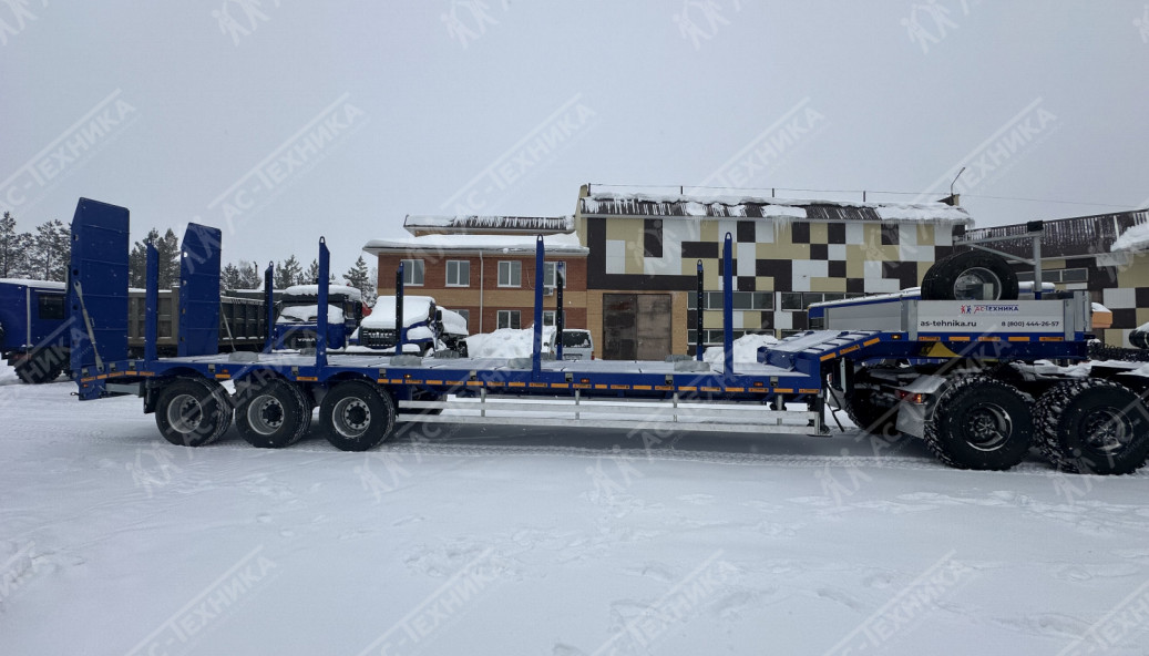 Полуприцеп-тяжеловоз 9179-0000030 (40 т, трапы механические)