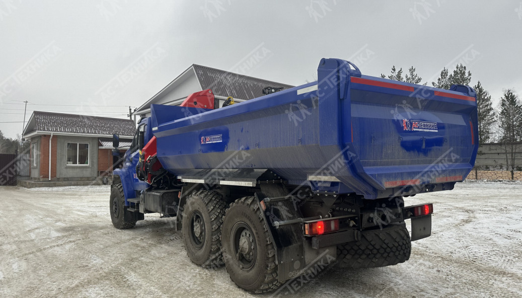 Самосвал с КМУ ИНМАН ИМ-150N на шасси Урал NEXT 4320-6951-74Е5Г38 (Евро-5)