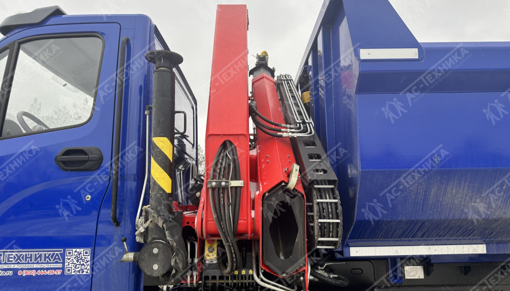 Самосвал с КМУ ИНМАН ИМ-150N на шасси Урал NEXT 4320-6951-74Е5Г38 (Евро-5)