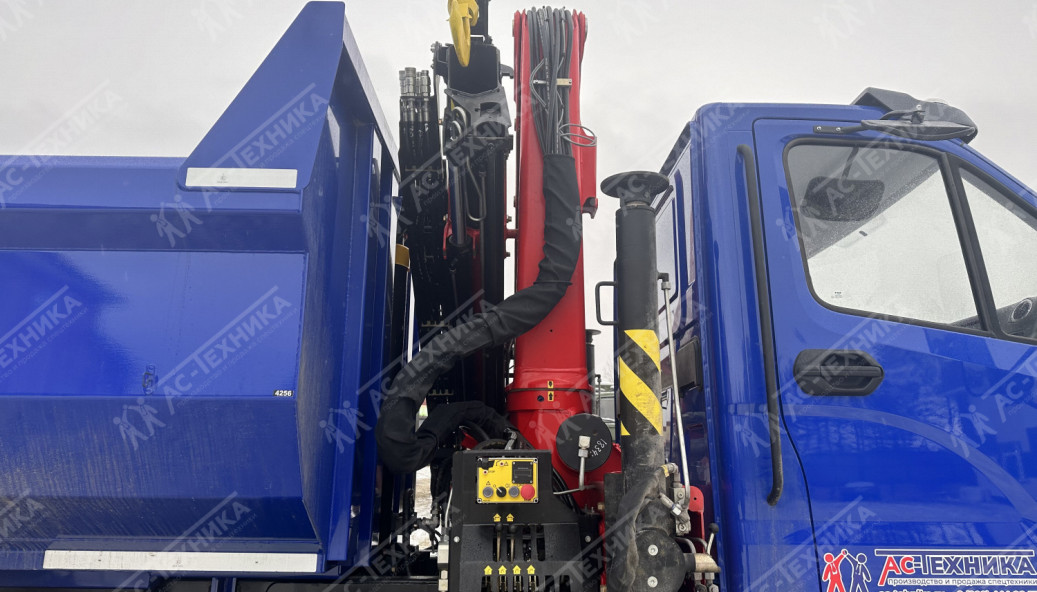 Самосвал с КМУ ИНМАН ИМ-150N на шасси Урал NEXT 4320-6951-74Е5Г38 (Евро-5)
