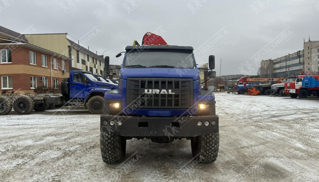 Самосвал с КМУ ИНМАН ИМ-150N на шасси Урал NEXT 4320-6951-74Е5Г38 (Евро-5)