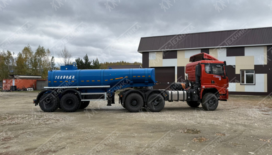 Седельный тягач SHACMAN 6x6, Х3000 (односкатная ошиновка)