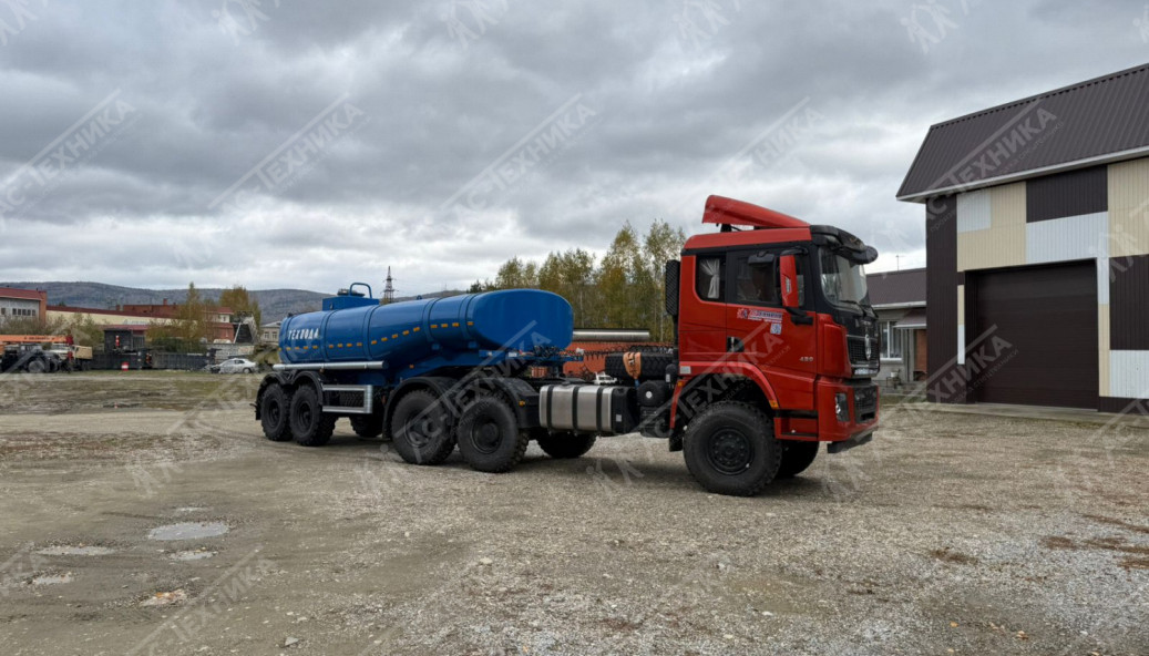 Седельный тягач SHACMAN 6x6, Х3000 (односкатная ошиновка)