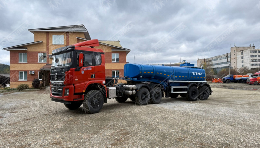 Седельный тягач SHACMAN 6x6, Х3000 (односкатная ошиновка)