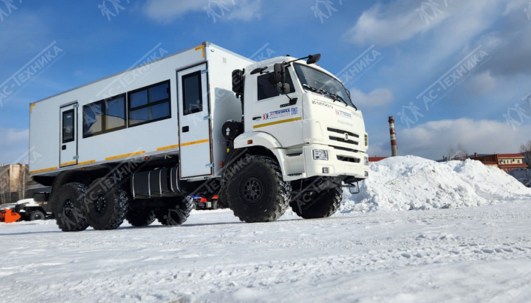 Вахтовый автобус с грузовым отсеком КАМАЗ 43118-50 (20 мест) (Евро-5) Вахтовый автобус с грузовым отсеком КАМАЗ 43118-50 (20 мест) (Евро-5)