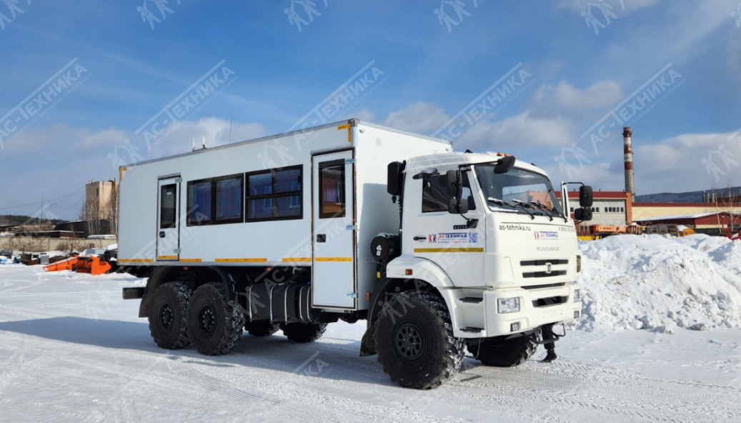 Вахтовый автобус с грузовым отсеком КАМАЗ 43118-50 (20 мест) (Евро-5) Вахтовый автобус с грузовым отсеком КАМАЗ 43118-50 (20 мест) (Евро-5)