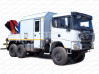 ПАРМ с КМУ Sunhunk K108 на шасси SHACMAN Х3000, 6x6 (SX32586V385)