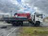 Автомобиль бортовой с КМУ Инман ИТ-150 на шасси SHACMAN SX32586V385