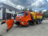 КДМ на шасси КамАЗ 65115-3052-48 (с передним отвалом и пескоразбрасывателем)