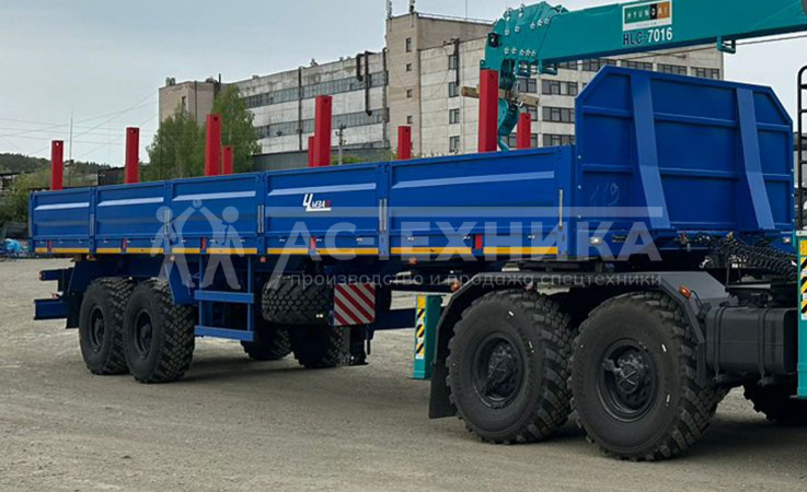 Полуприцеп бортовой ЧМЗАП 93853