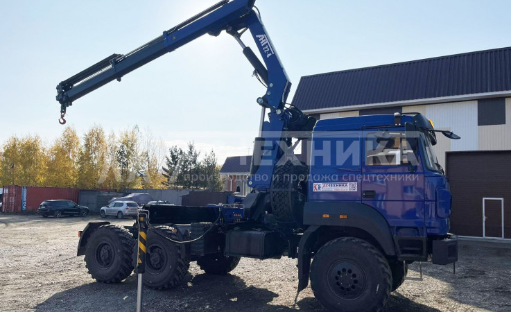 Седельный тягач Урал 44202-3511-82 с КМУ АНТ 22-4 (Евро-5)