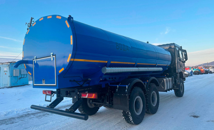 Автоцистерна пищевая АЦПТ-16 на шасси SHACMAN Х3000, 6x6 (SX32586V385)
