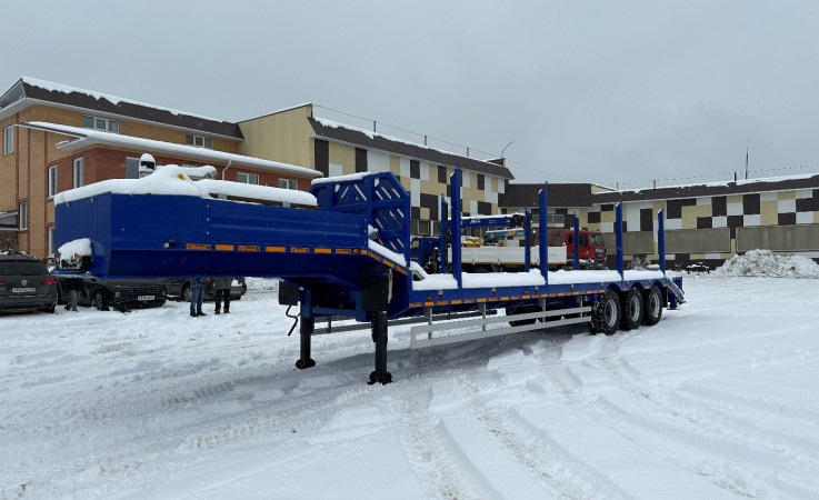 Полуприцеп-тяжеловоз 9179-0000030 (41 т, уголковые трапы)