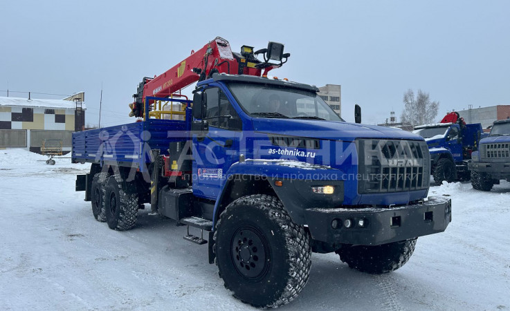 Автомобиль бортовой с КМУ ИТ-200 на шасси Урал NEXT 4320-72Е5Г38 (Евро-5)