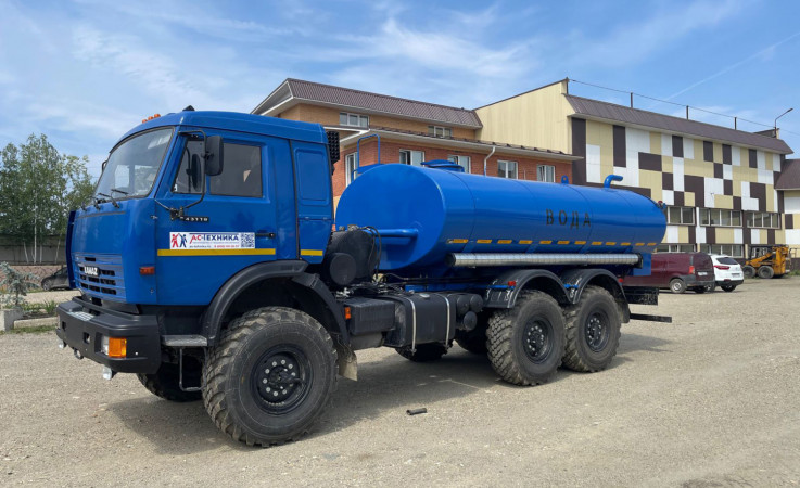 Автоцистерна пищевая АЦПТ-10 на КАМАЗ 43118 (Евро-2)