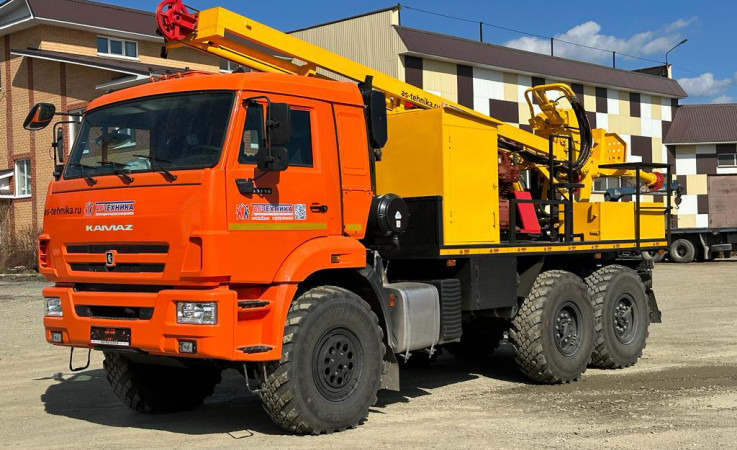 Буровая установка УРБ-2А2У на шасси КАМАЗ 43118-50