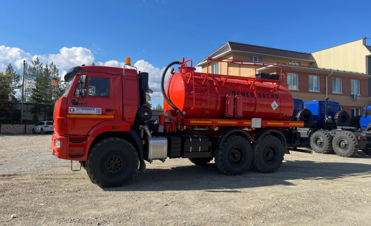 Автоцистерна АКН-10 на шасси КАМАЗ 43118-50 (Евро-5)