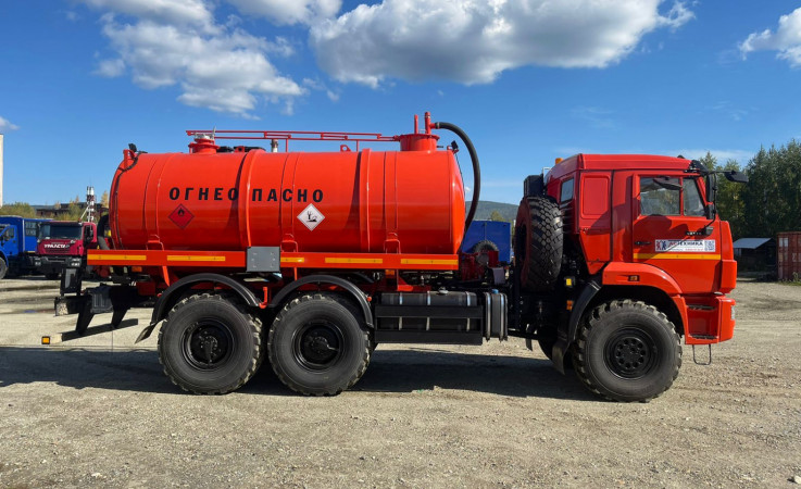 Автоцистерна АКН-10 на шасси КАМАЗ 43118-50 (Евро-5)