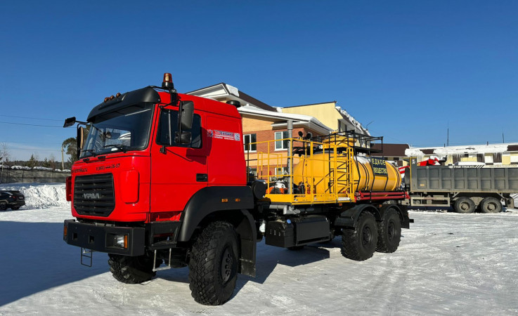 Агрегат кислотной обработки скважин СИН-32 на шасси Урал 4320-80 (Евро-5)
