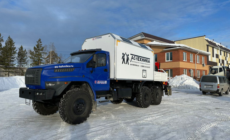 ПАРМ с КМУ ИМ-77 на шасси Урал NEXT 4320-72Е5Г38 (Евро-5)