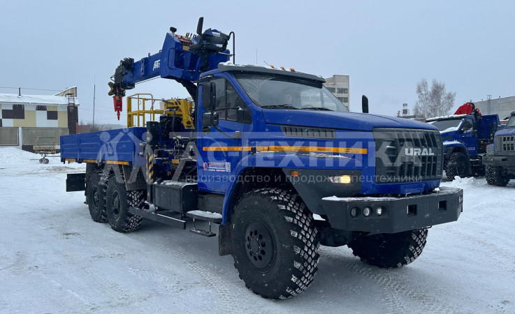 Автомобиль бортовой с КМУ АНТ 20-5ТЛ на шасси Урал NEXT 4320-72Е5Г38 (Евро-5)