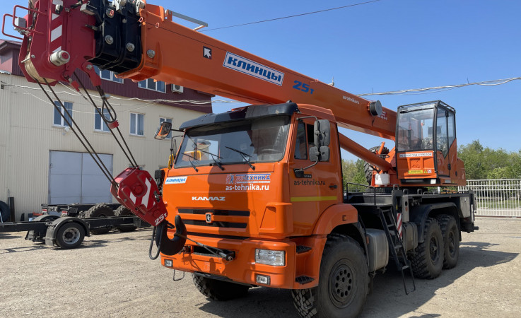 Автокран КЛИНЦЫ КС-55713-5К-4 на шасси КАМАЗ 43118-50 (КПП-154)