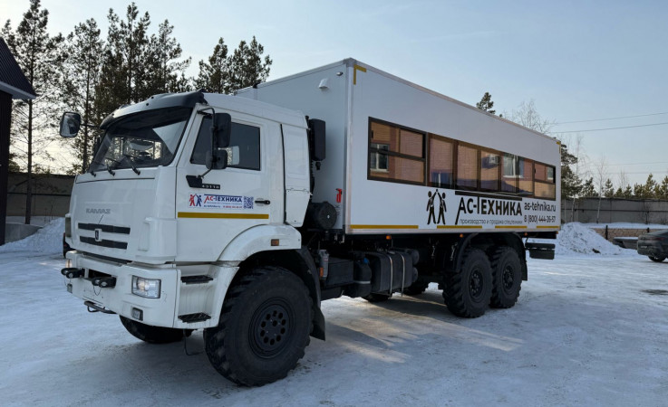 Вахтовый автобус КАМАЗ 43118-48 (32 места со спальником)