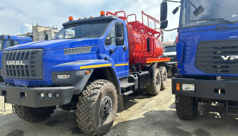 Автоцистерна АКН-10 на шасси Урал NEXT 4320-72Е5 (Евро-5)