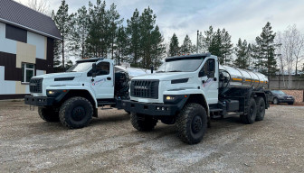 Автоцистерна пищевая АЦПТ-9,5 на шасси Урал NEXT 4320-72Е5 (Евро-5)